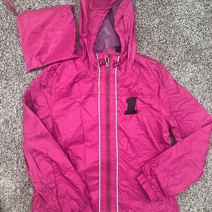 Harley Davidson womens rain jacket with pouch